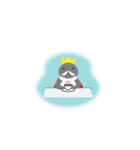 ペンギンの髭の王様（個別スタンプ：21）