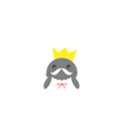ペンギンの髭の王様（個別スタンプ：30）