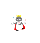 ペンギンの髭の王様（個別スタンプ：36）