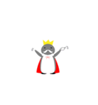ペンギンの髭の王様（個別スタンプ：39）