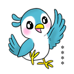 [LINEスタンプ] 毎日使える かわいい小鳥 2【カスタム】